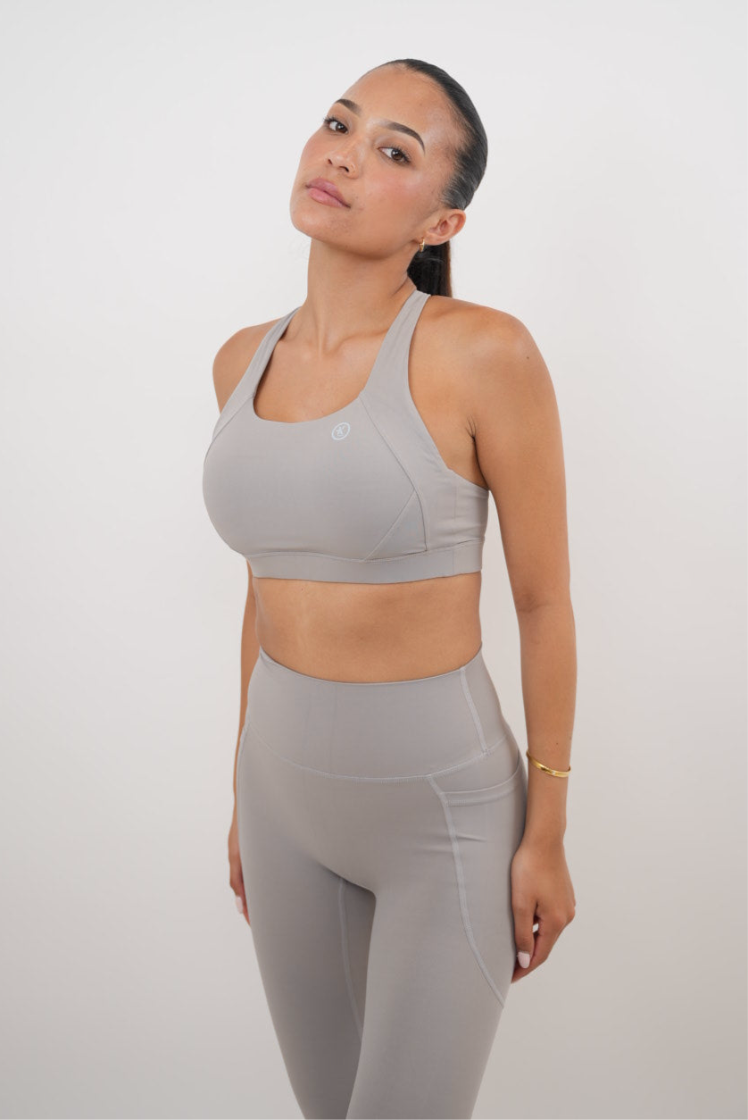 KIMITH I Am Glowing Frosty Gray Quick Dry Butter Legging