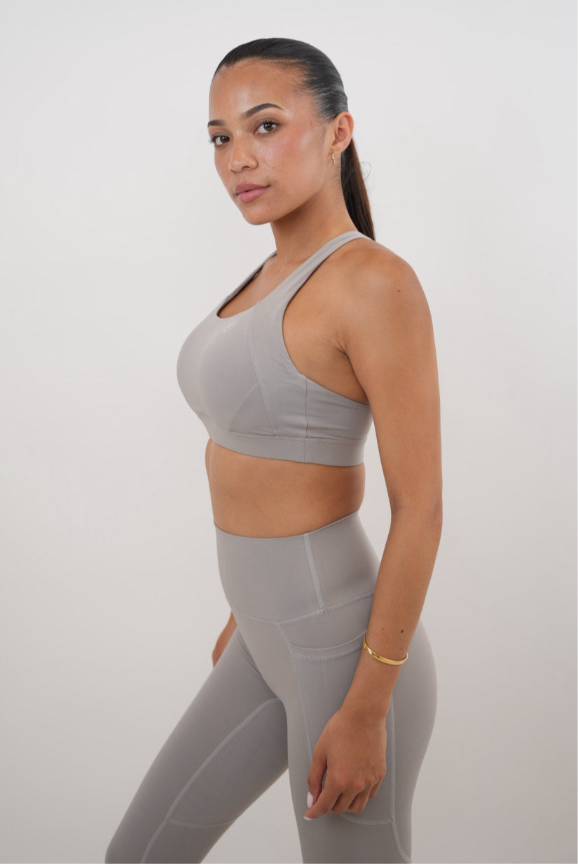 KIMITH I Am Glowing Frosty Gray Quick Dry Butter Legging