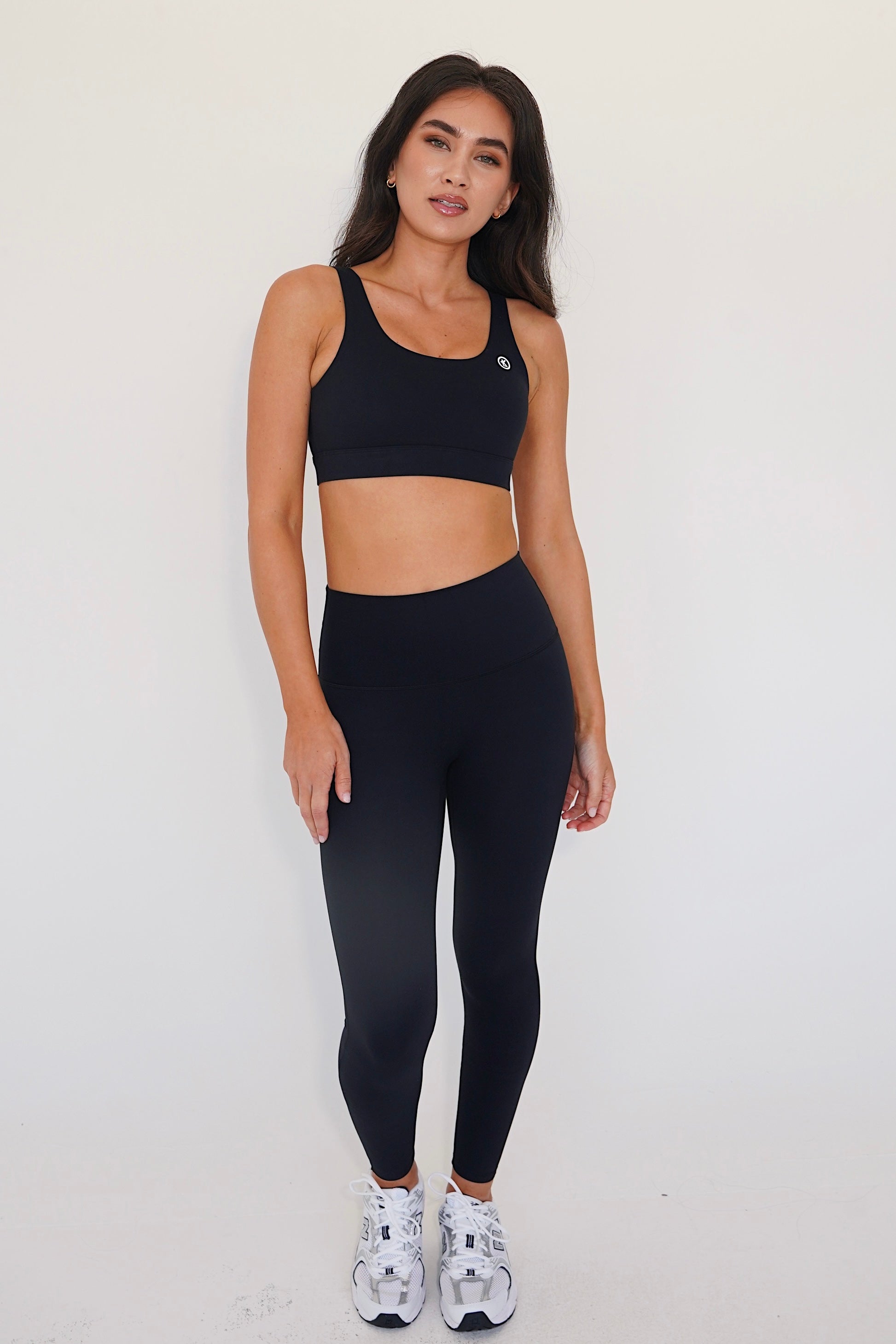 KIMITH I am Beautifully Radiant Quick Dry Black Yoga Legging