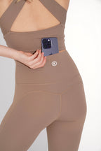 KIMITH I Am Wonderful High Rise Beige Legging