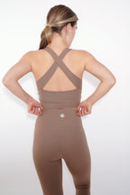 KIMITH I Am Wonderful High Rise Beige Legging
