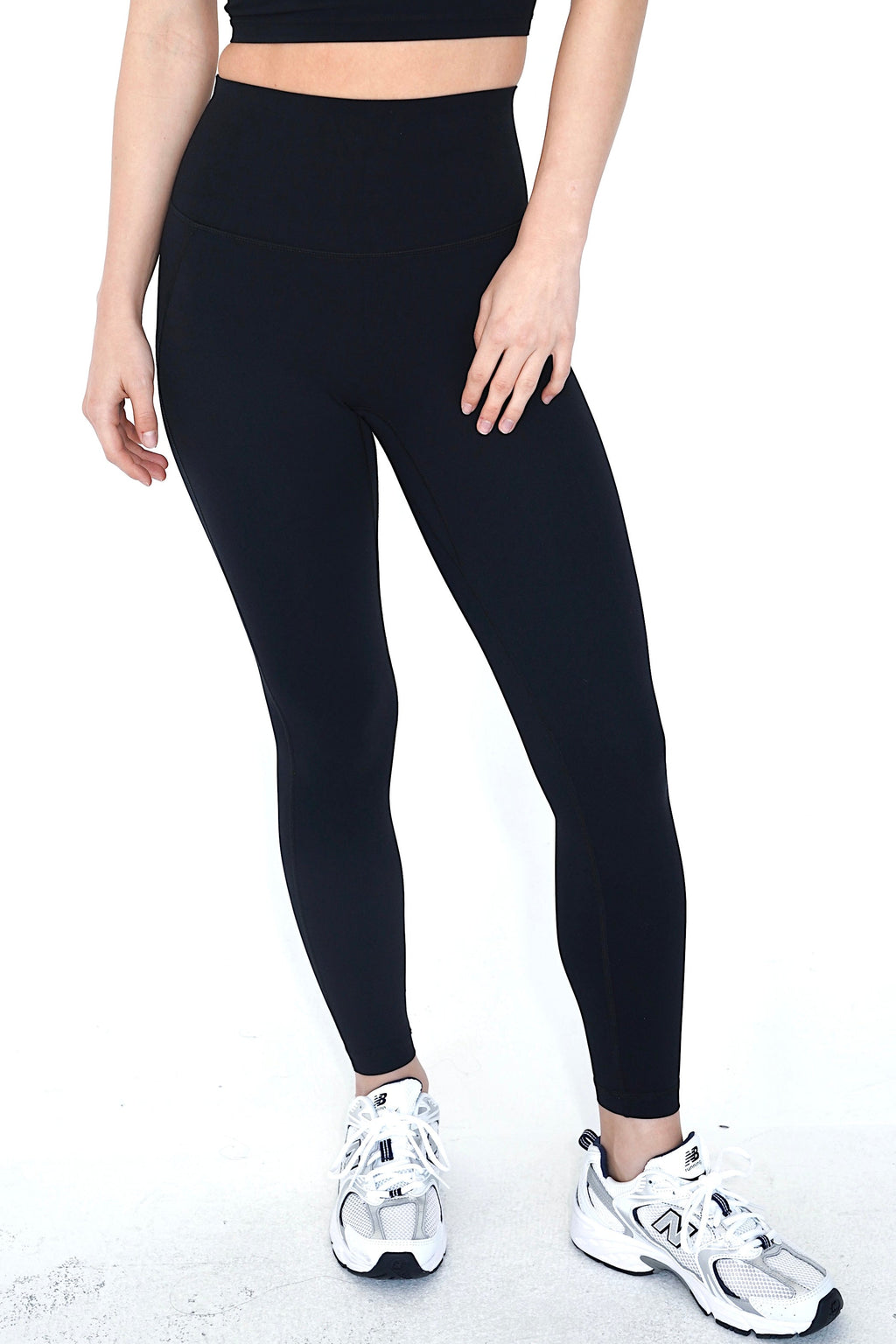 KIMITH I Am Wonderful High Rise Black Legging