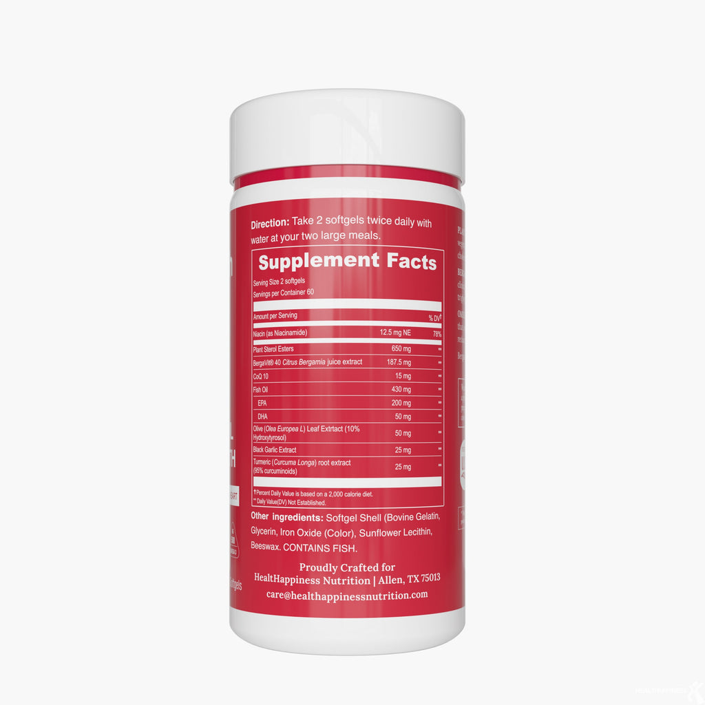 Plant Sterols Citrus Bergamot