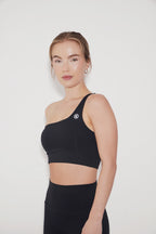 KIMITH I Am Wise Tie up Bra in Black