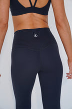 KIMITH I am Beautifully Radiant Quick Dry Black Yoga Legging