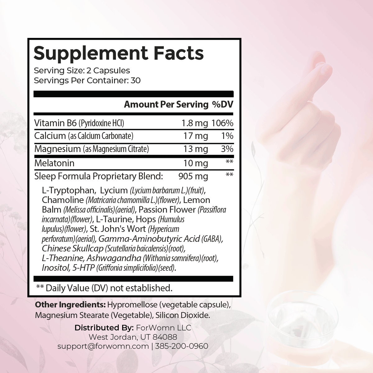 Evening Melatonin Sleep Formula