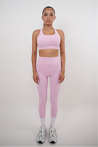 KIMITH I Am Glowing Pink Blossom Quick Dry Butter Legging