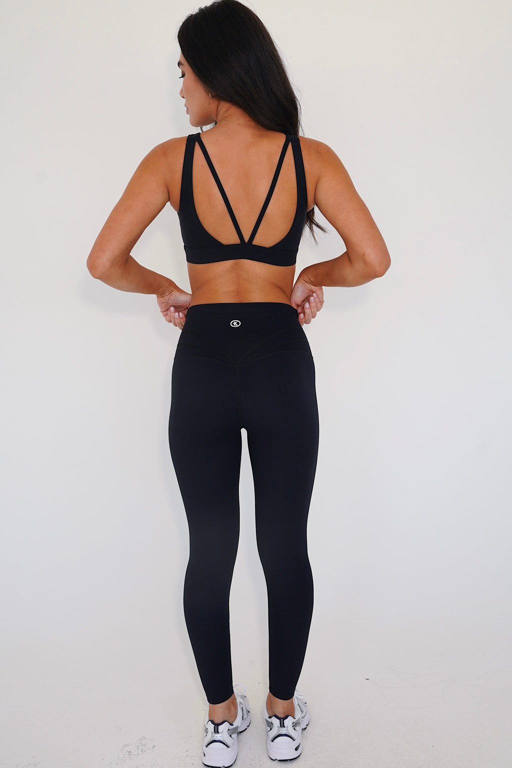 KIMITH I am Beautifully Radiant Quick Dry Black Yoga Legging
