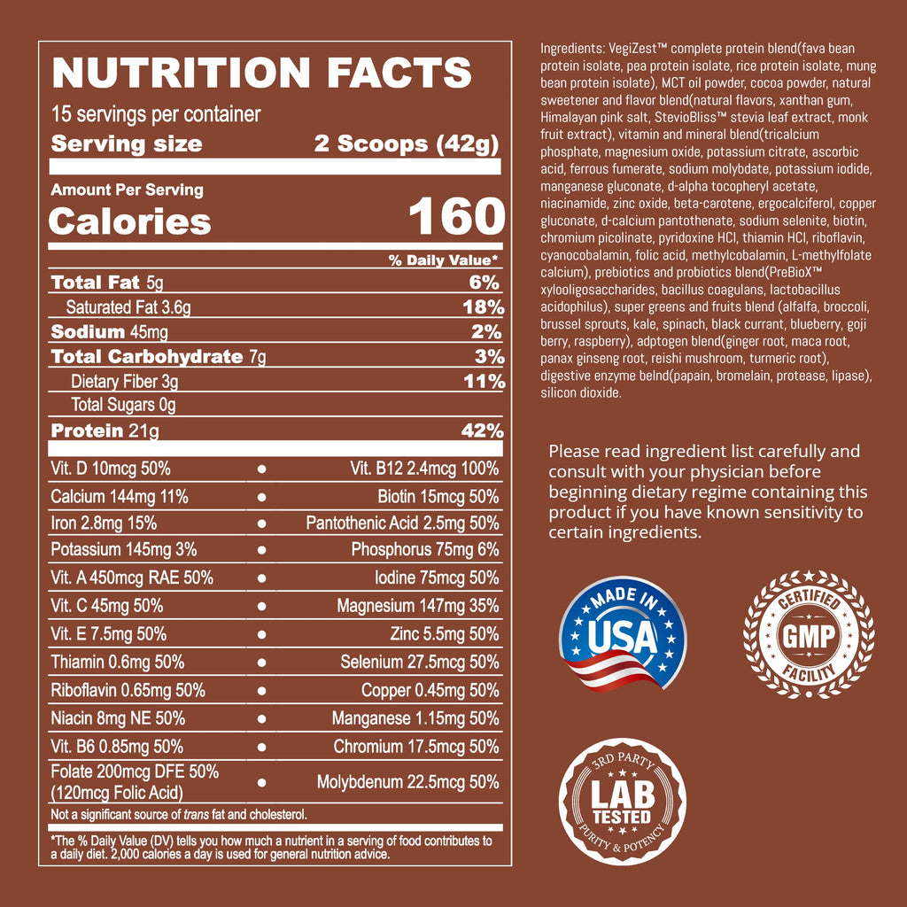 Plant Based meal replacement