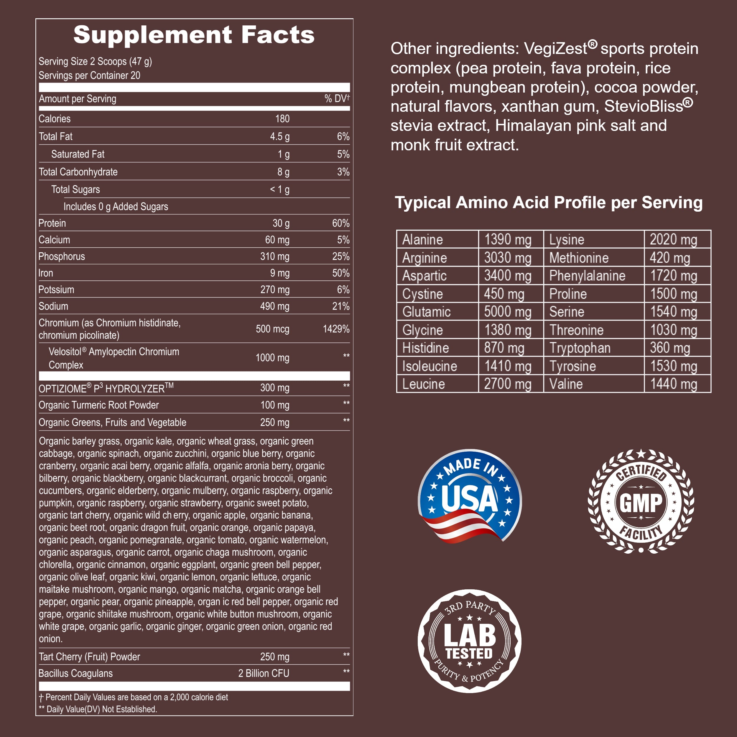 Plant Based Sport Protein