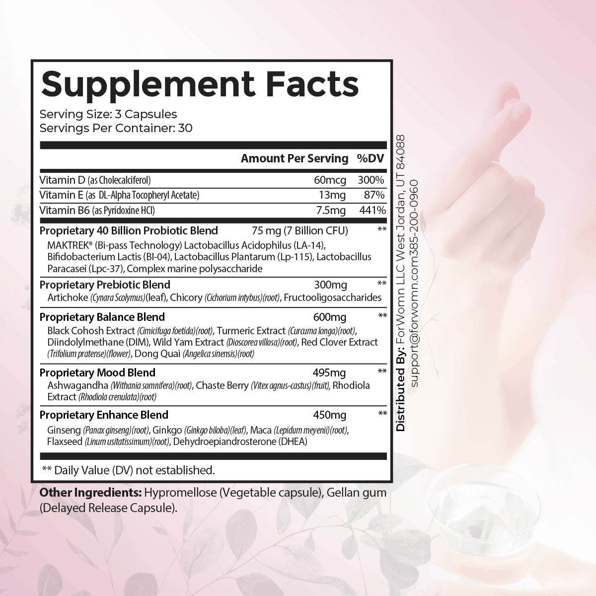 Flourish Menopause Support Supplement