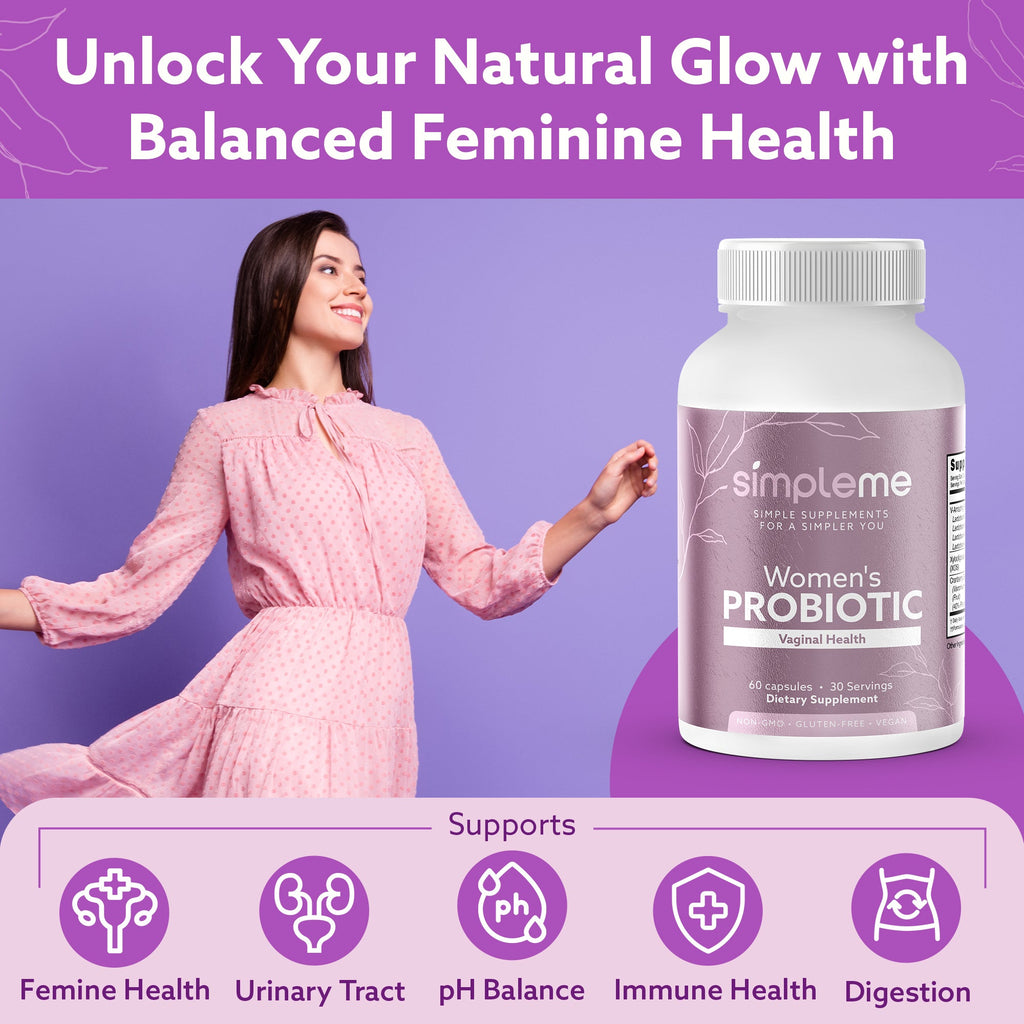 SimpleMe Women's Vaginal Health Probiotics