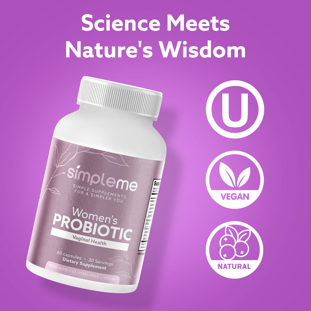 SimpleMe Women's Vaginal Health Probiotics