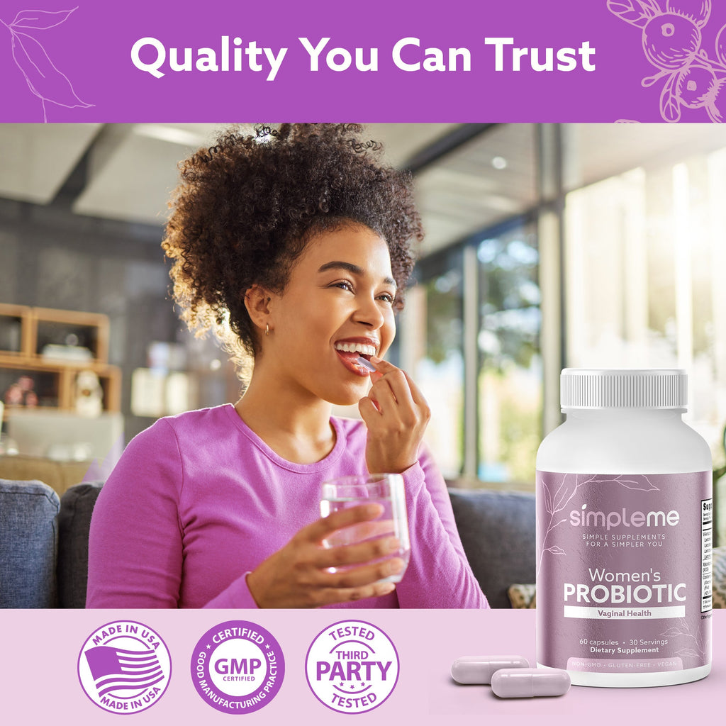SimpleMe Women's Vaginal Health Probiotics