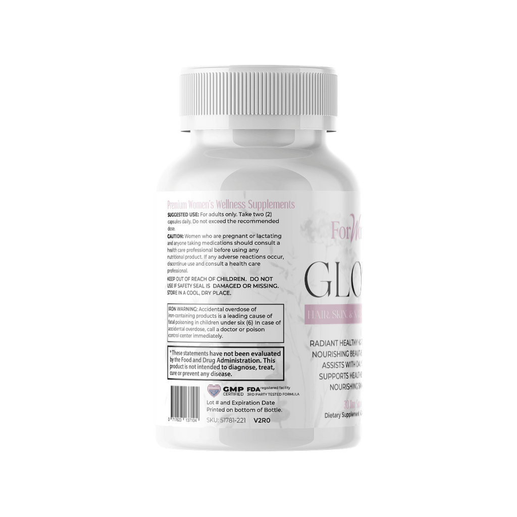 Glow Hair, Skin, and Nail Support Supplement