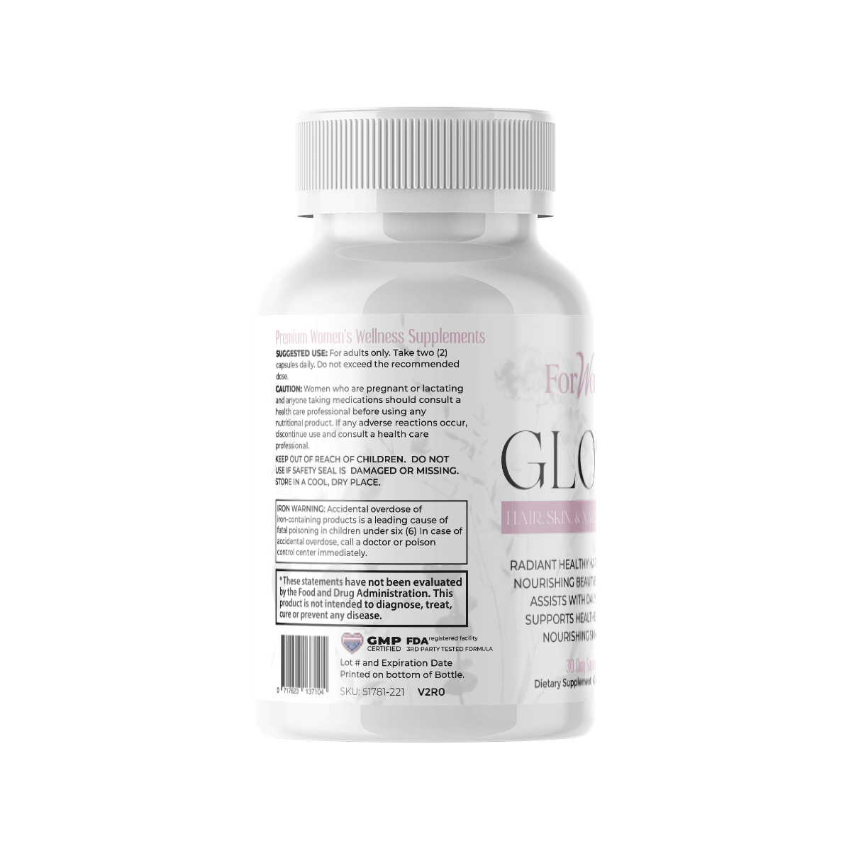 Glow Hair, Skin, and Nail Support Supplement