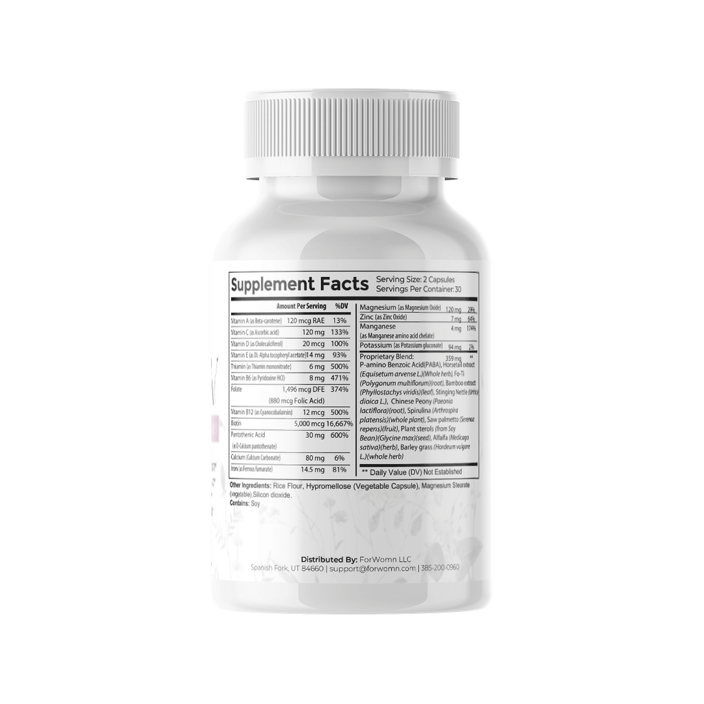 Glow Hair, Skin, and Nail Support Supplement