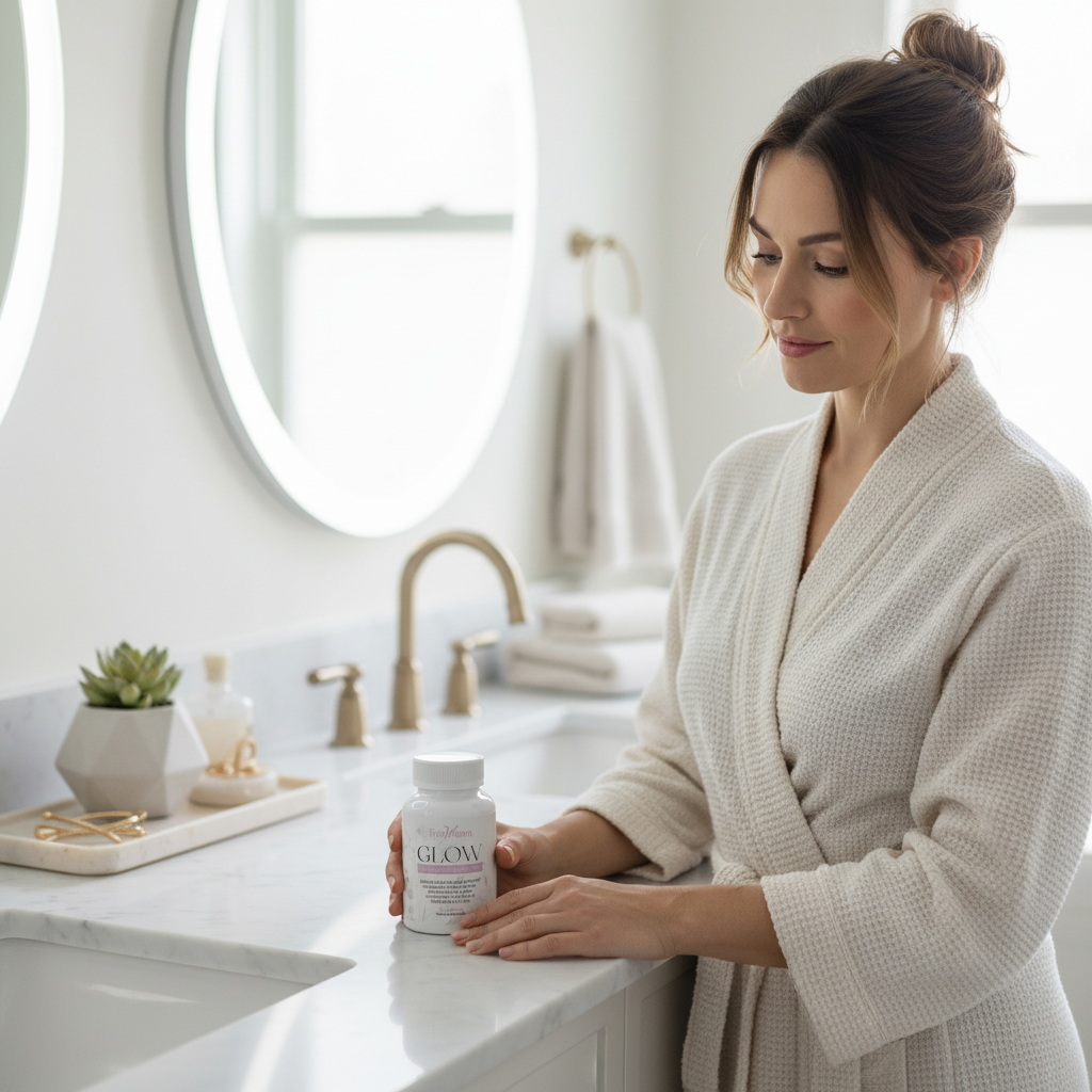 Glow Hair, Skin, and Nail Support Supplement